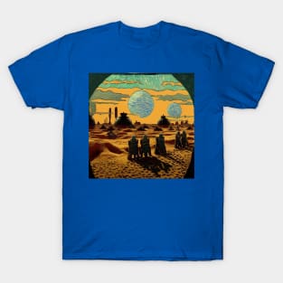 Starry Night in Mos Eisley Tatooine T-Shirt